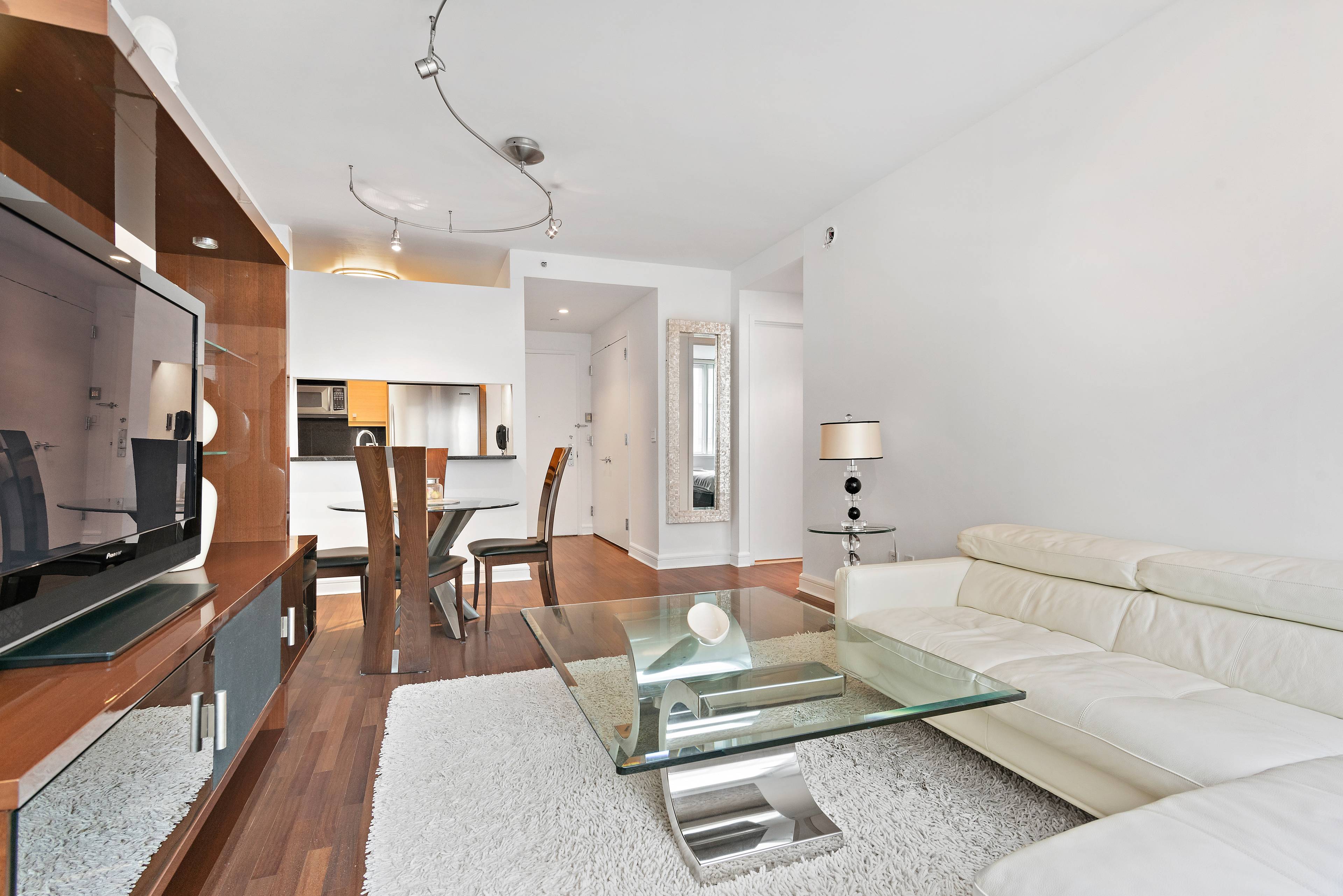 Live in a spacious, south facing, one bedroom condominium at 120 Riverside Blvd.