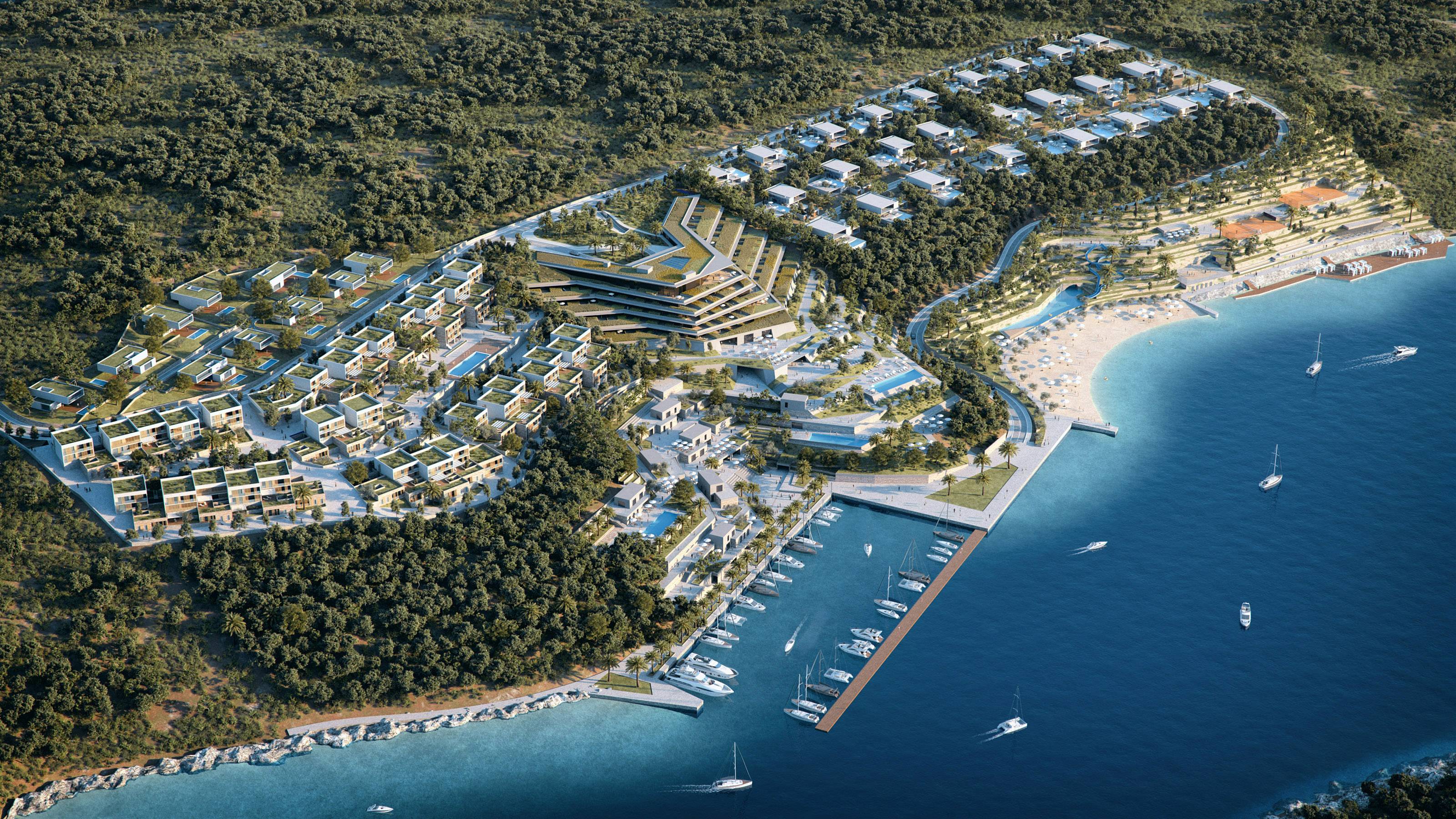 Premium turistic project on island Brač, Croatia - investment opportunity
