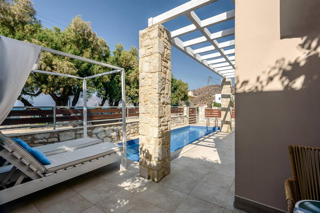 A stunning villa with a private pool