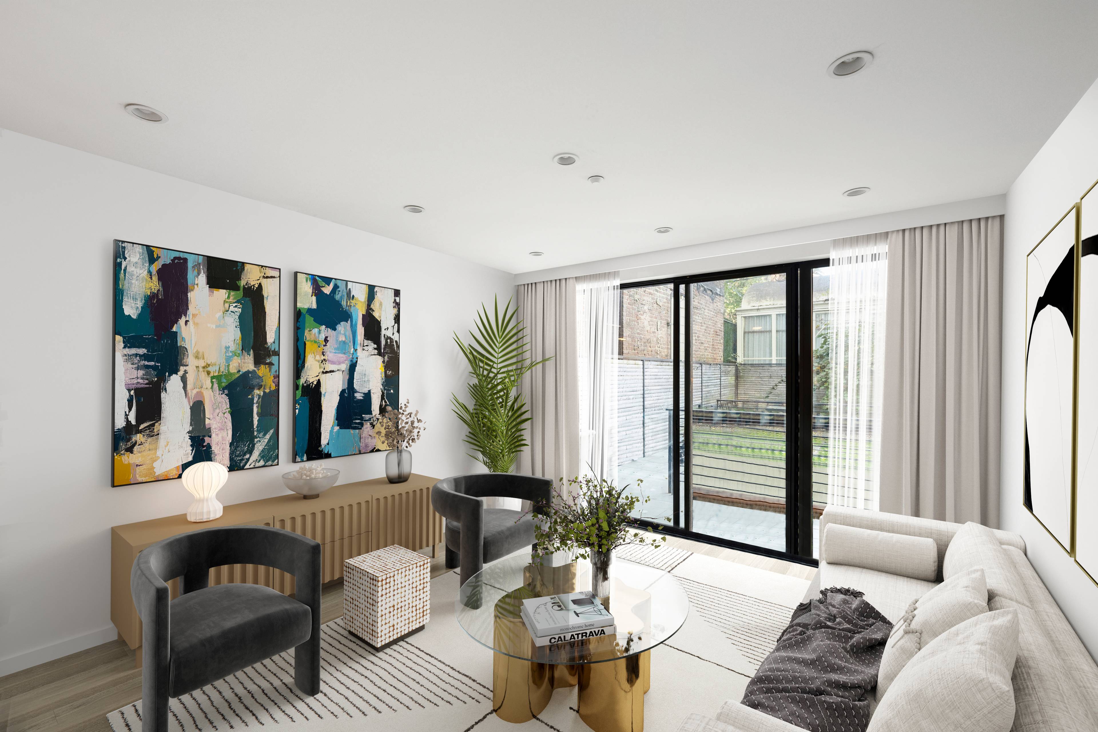 PRIME WILLIAMSBURG DUPLEX WITH TWO OUTDOOR SPACE AND STORAGE CAGES