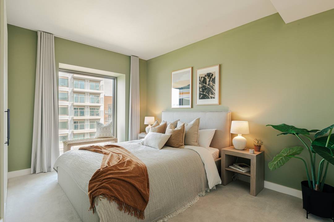 Two Bedroom First Floor Apartment With Balcony in The Pearsall, Riverscape