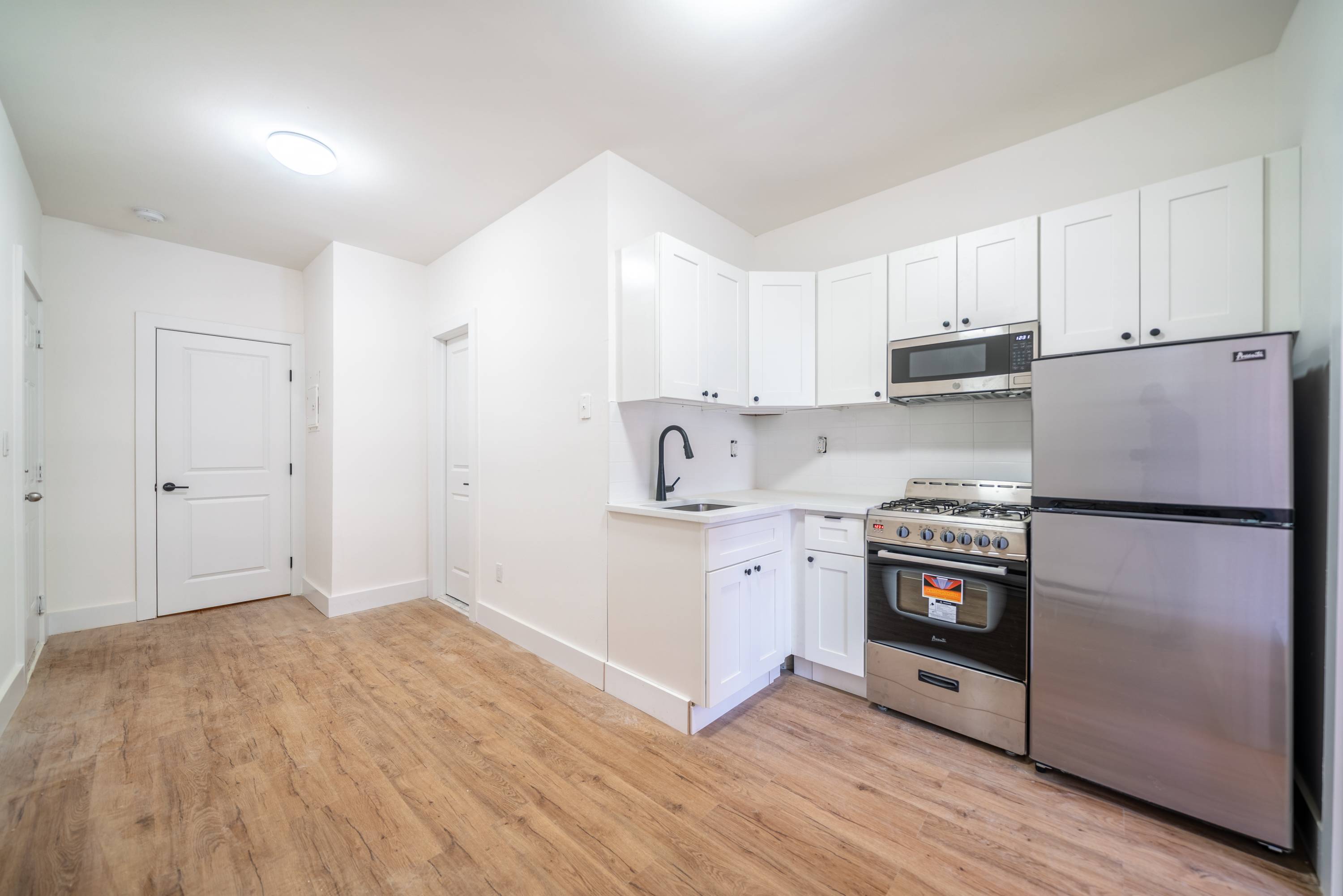 Newly Renovated 1BR Apartment in Midtown Hoboken Next to Church Square Park!  No Brokers Fee. Laundry On Site!