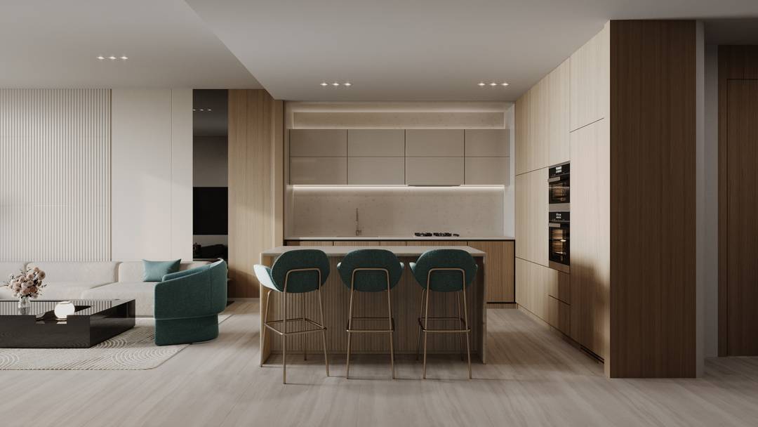 Modern 2 Bedroom Apartment in High-Rise Tower, Central Dubai