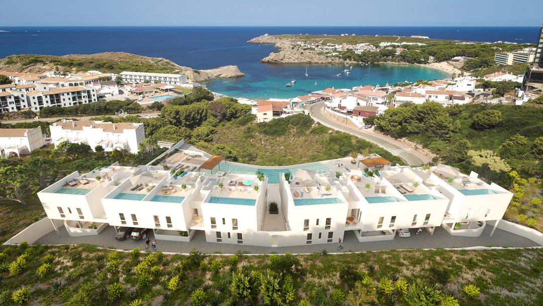 Charming Apartment with Sea View in New Build Residential Complex. Menorca