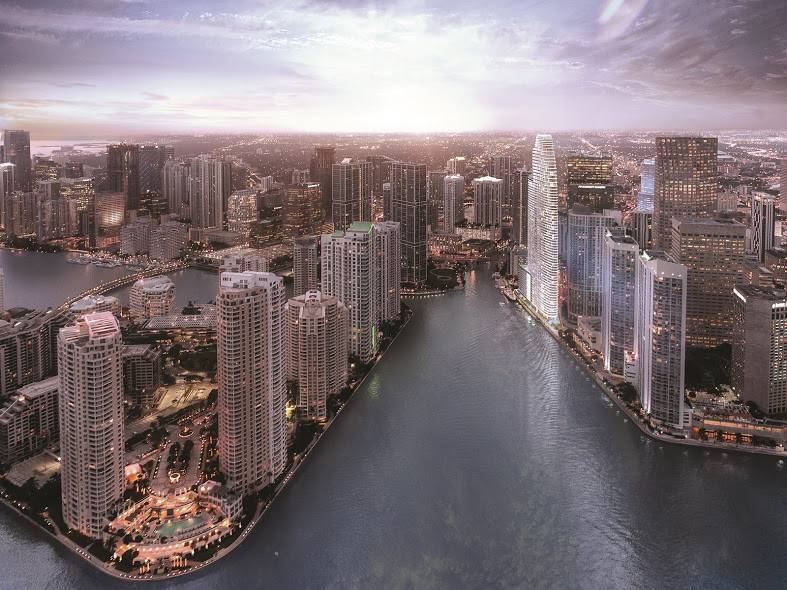 Waterfront | Aston Martin Residences Miami | 1br/1.5ba| 871 SF