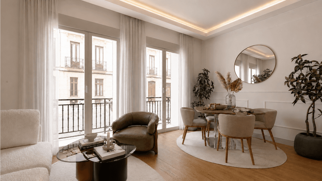 Elegant Fully Renovated Residence in the heart of Madrid's Prestigious Barrio De Salamanca