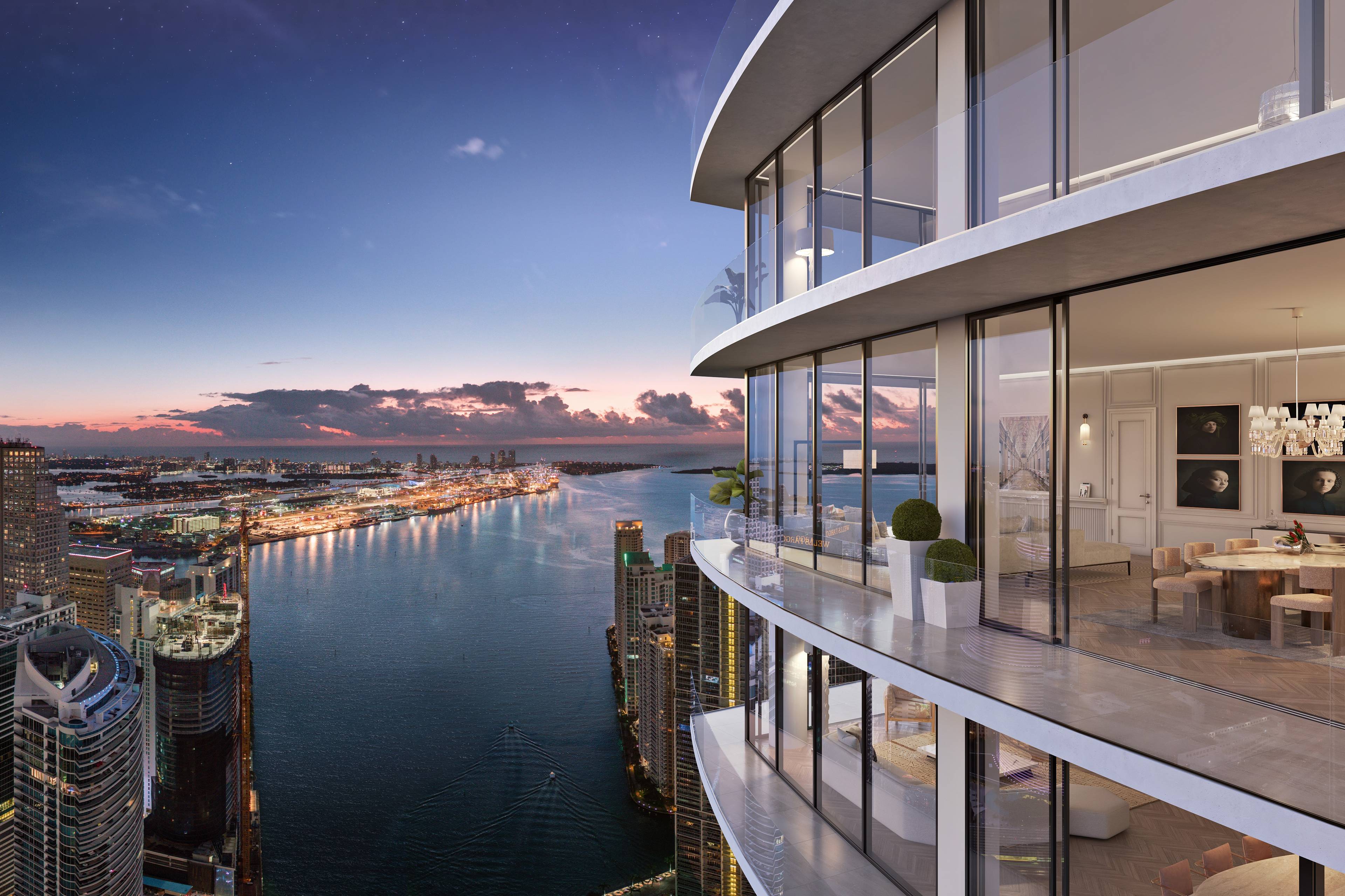 Baccarat Residences Miami | Where Life Forever Sparkles | Waterfront in the Heart of Brickell