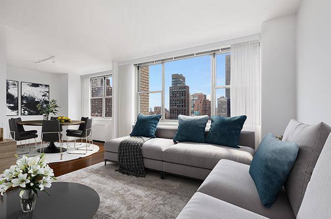 Stunning Midtown Three Bedrooms Convertible Four, 3.5 Baths, No Broker Fee!