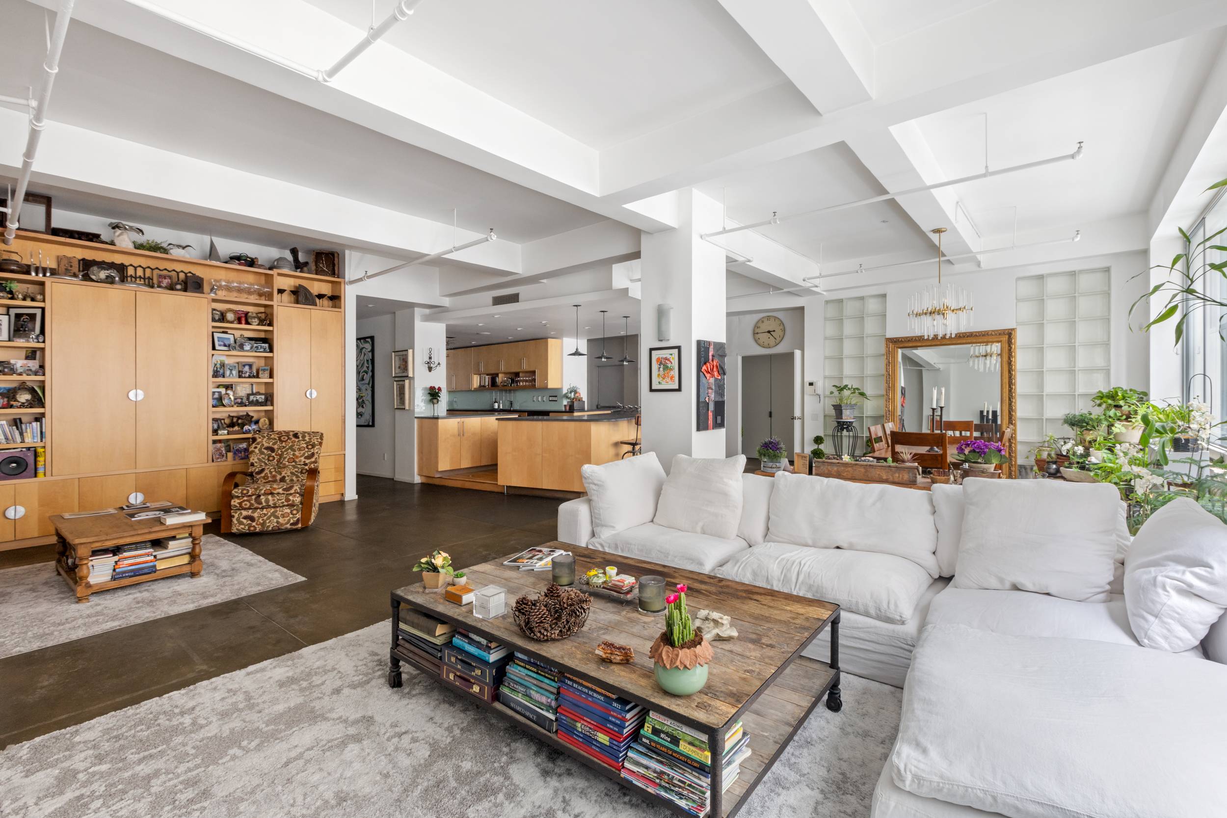 Massive 4,000 Sq. Ft, Live/Work 3 Bed/3 Bath Loft with 2 Home Offices in Hudson Yards