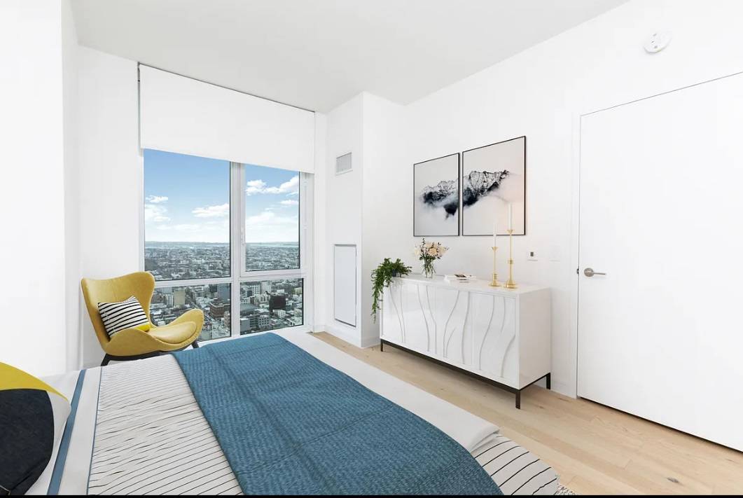 35Th Fl Modern 1 Bed--Floor-To-Ceiling Windows--No Broker Fee