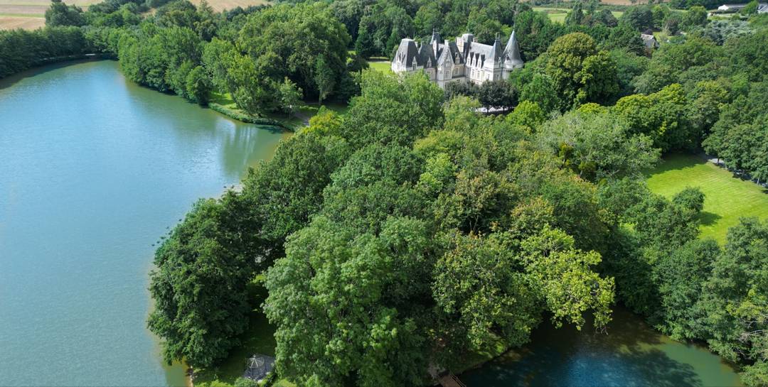 Spectacular Loire Valley Estate with a Castle, Waterski Lake, Golf & More