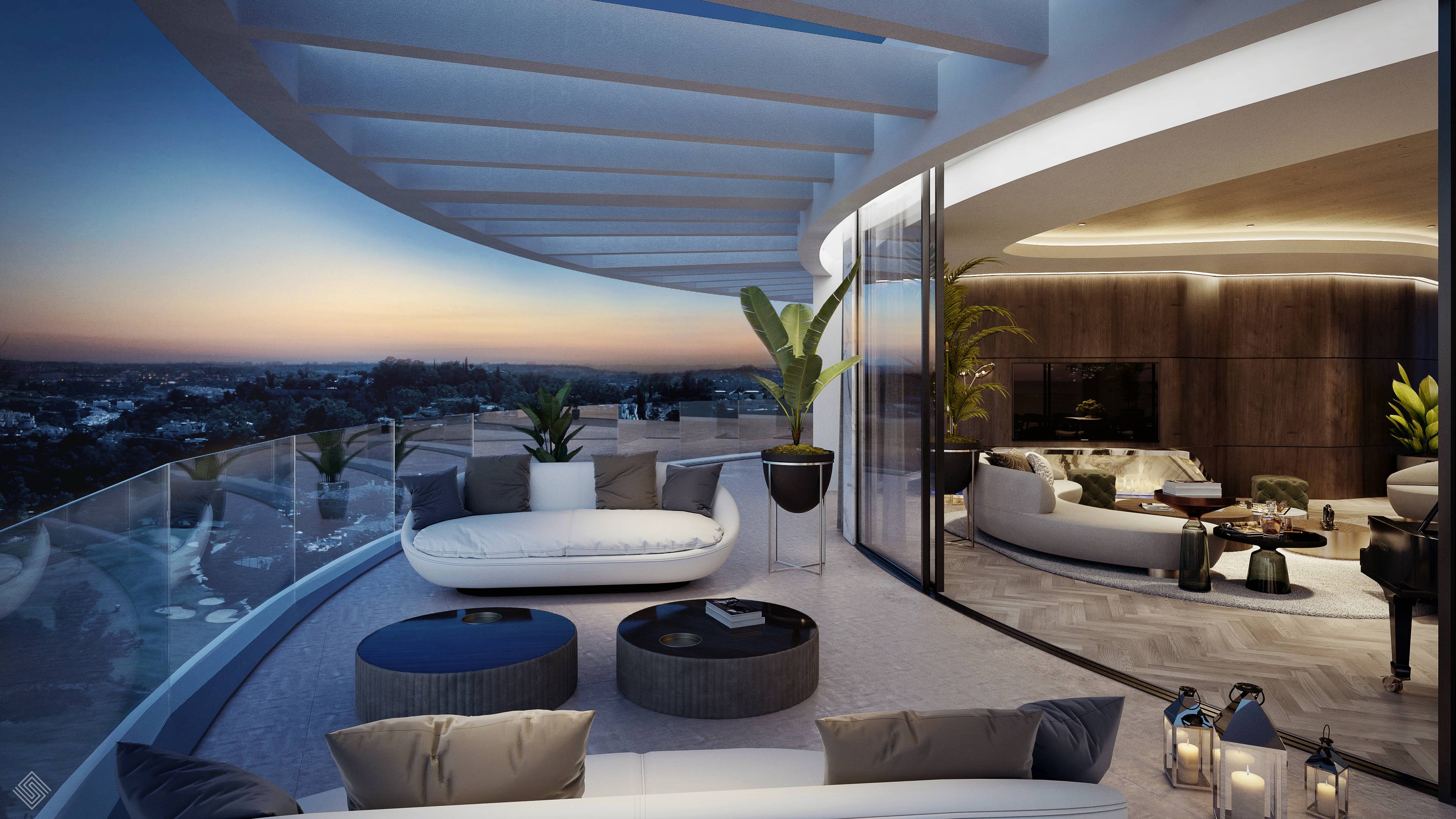 A Circular View Penthouse