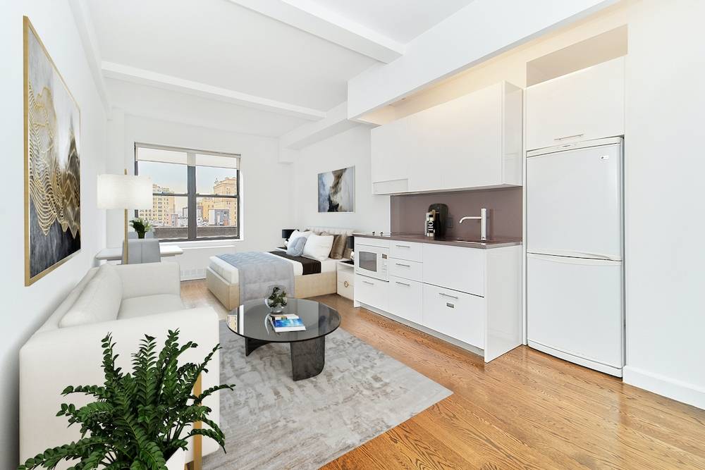 Studio Apartment in Luxury Upper West Side Building, Fitness Room and  Roof Top Deck