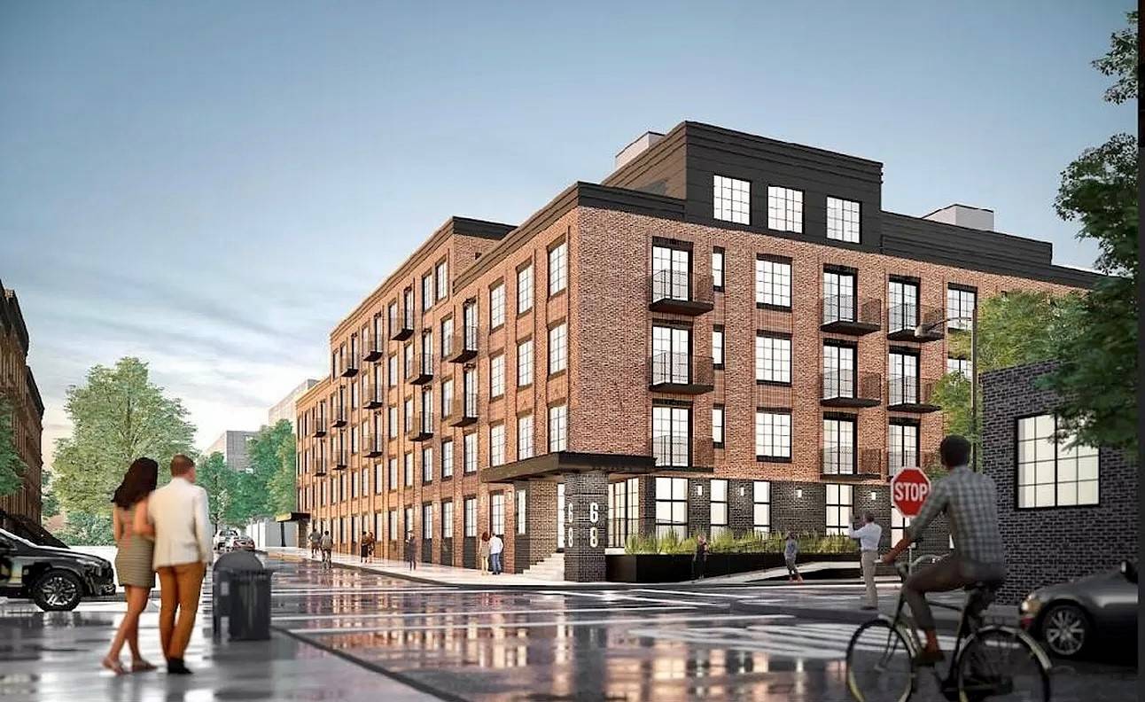 BRAND NEW, LUXURY 2 BEDROOM 2 BATHROOM RENTAL AT CASA DUMBO - 68 GOLD ST, VINEGAR HILL, BROOKLYN