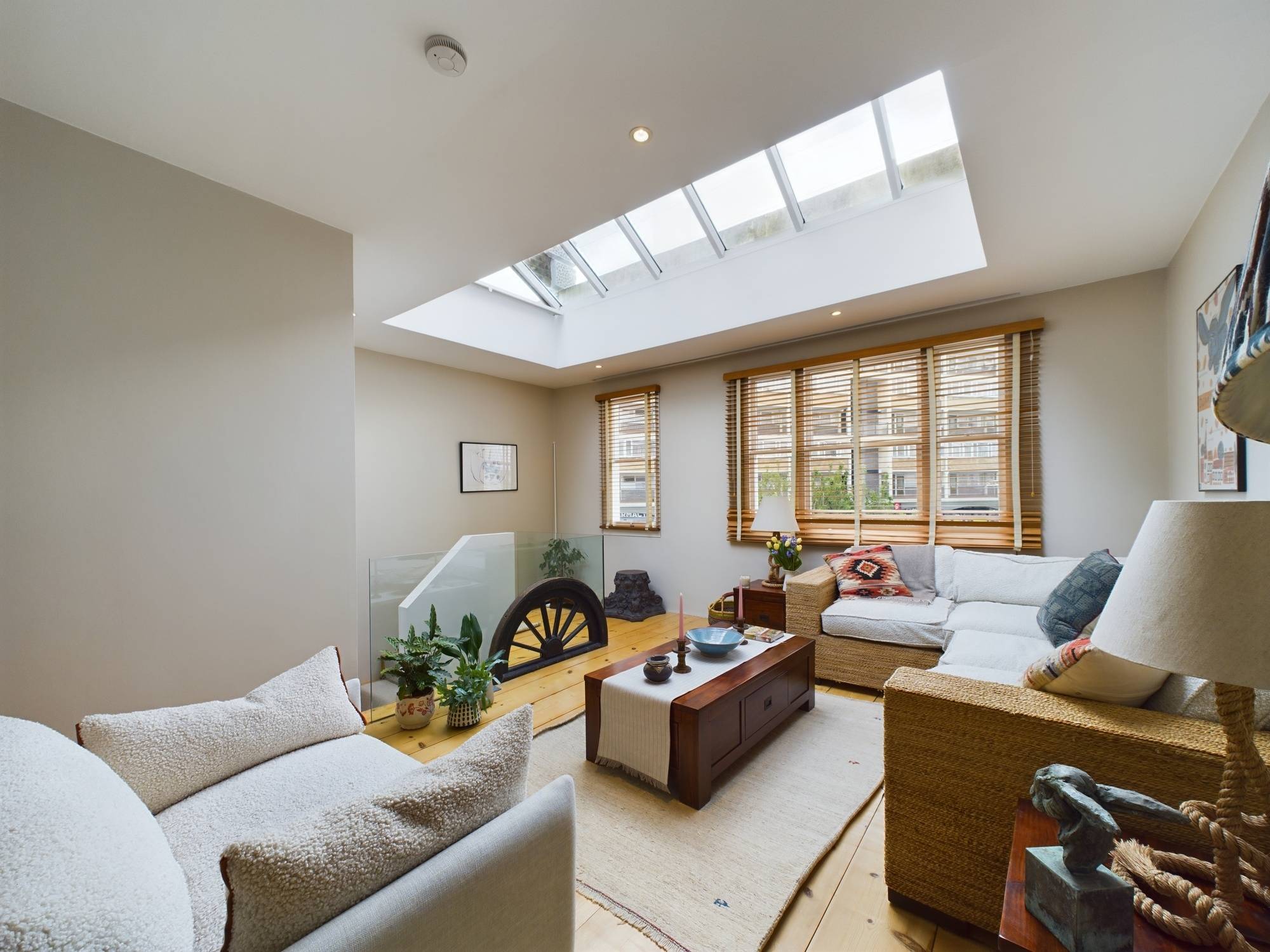 Be Ready to Fall in Love with this Unique Two-Bedroom House with Private Garden and Garage in Prime Central London