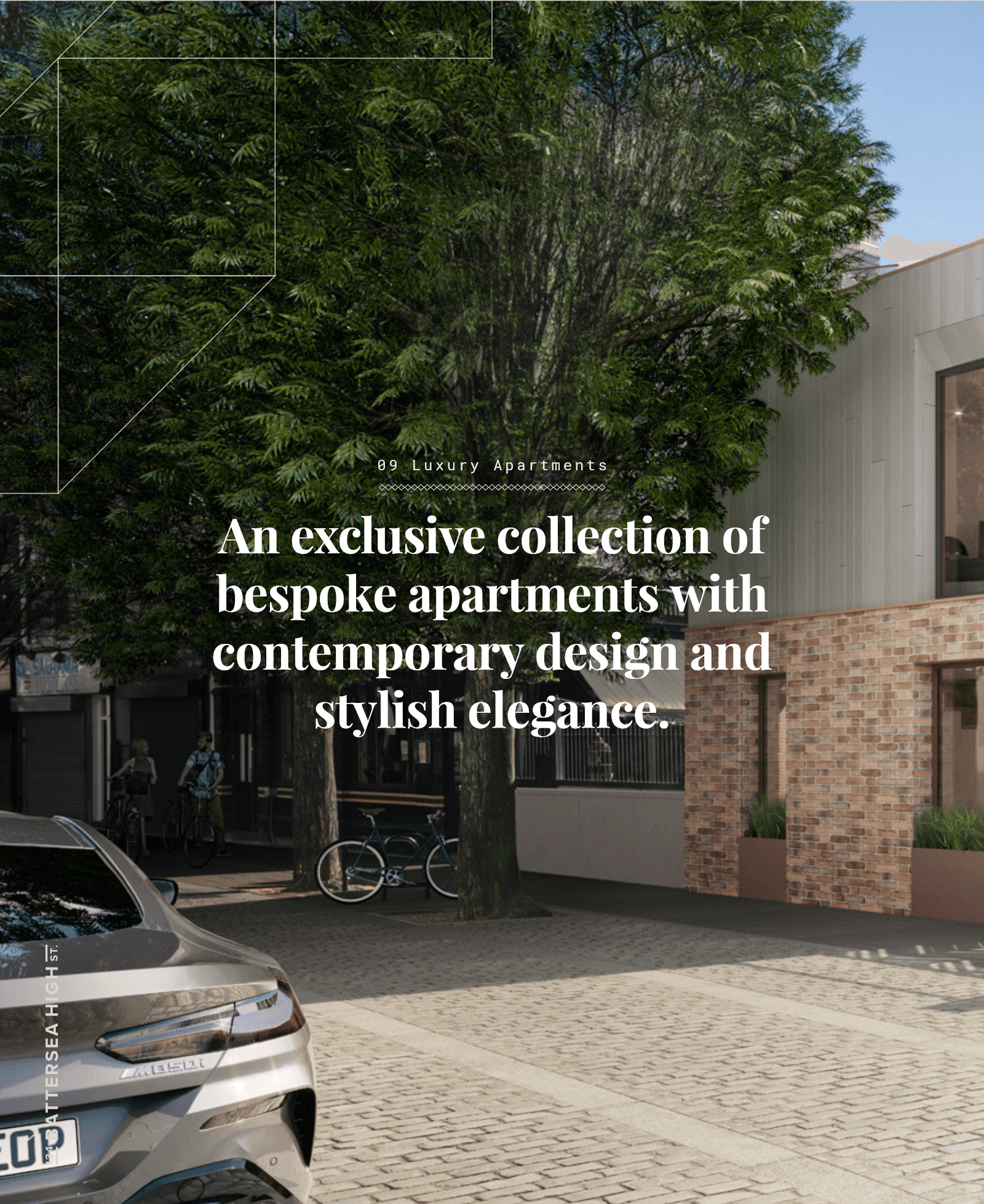 An exclusive selection of bespoke, brand new build properties in Battersea High Street. One beautiful Mews House and 8 apartments.