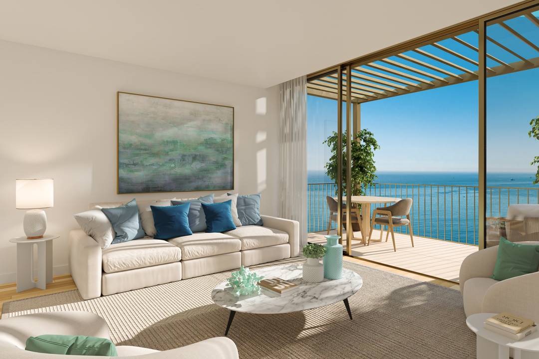 REFINED ELEGANCE IN LIGHTNESS & BEAUTY | STUDIO APARTMENT WITH STUNNING SEA VIEW