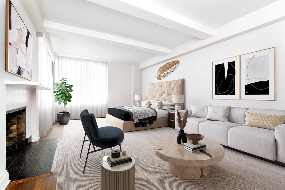 Wonderful Large Studio  with Central Park views. Available now