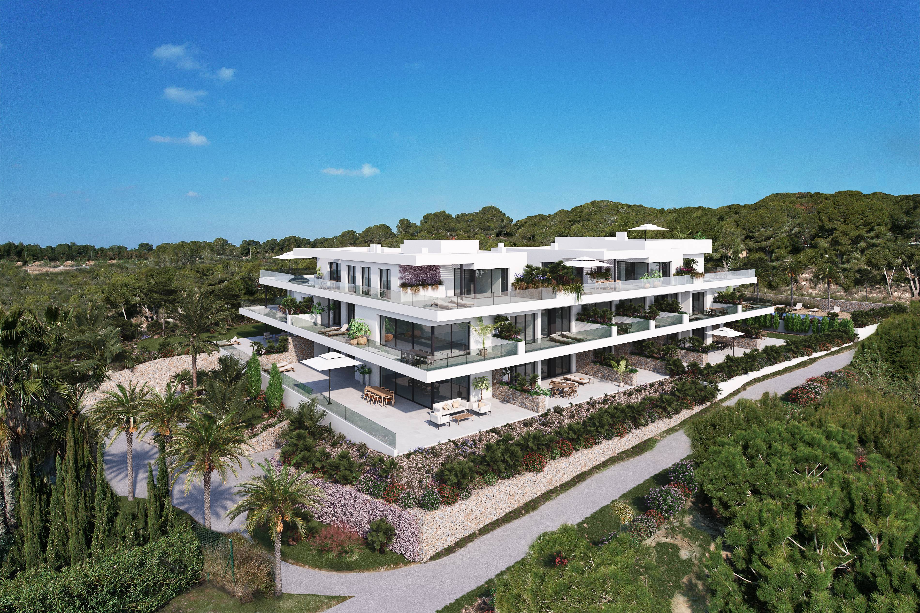 The best Luxurious first line golf and sea views Penthouse on Las Colinas with  253 m2 terrace!!