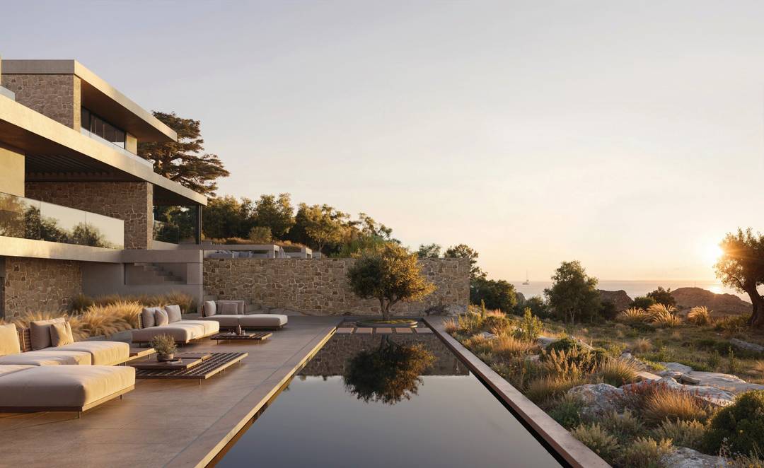 Prestigious Complex of  Luxury Villas With  Private Pool only 200 meters from the sea