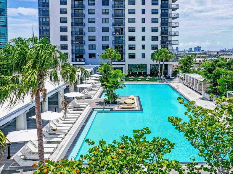 Downtown Miami| Enjoyable Amenities| Lovely 2br/2ba Condo| 993 SF