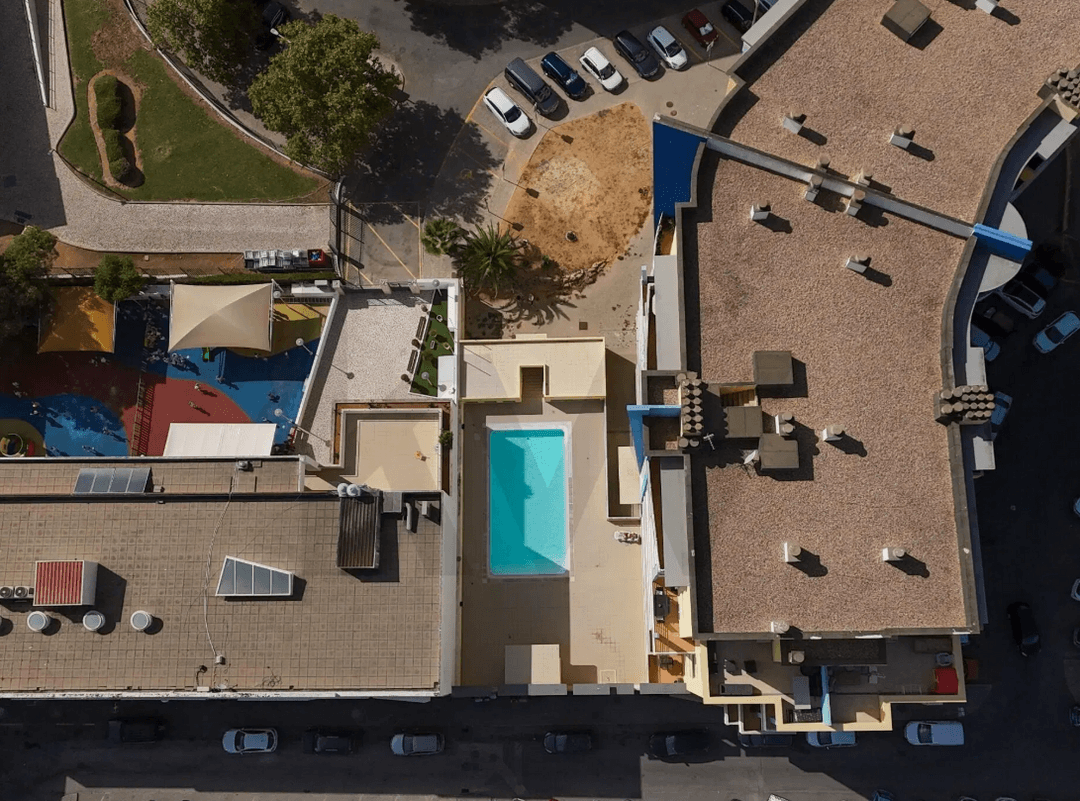 Elegant 3-bedroom apartment with private terraces and open views