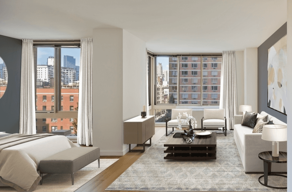 No Fee! Amazing 1 Bedroom with Nort West city view. Located in Midtown!