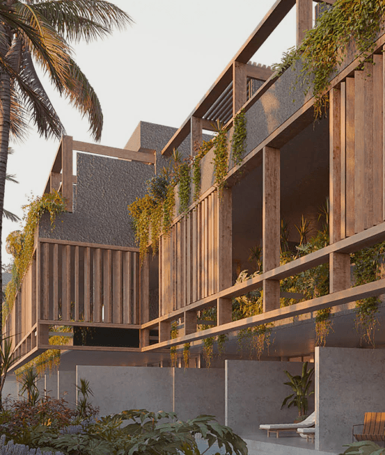 On the island of the Canary island of Tenerife, a beautifull  apartment in green complex