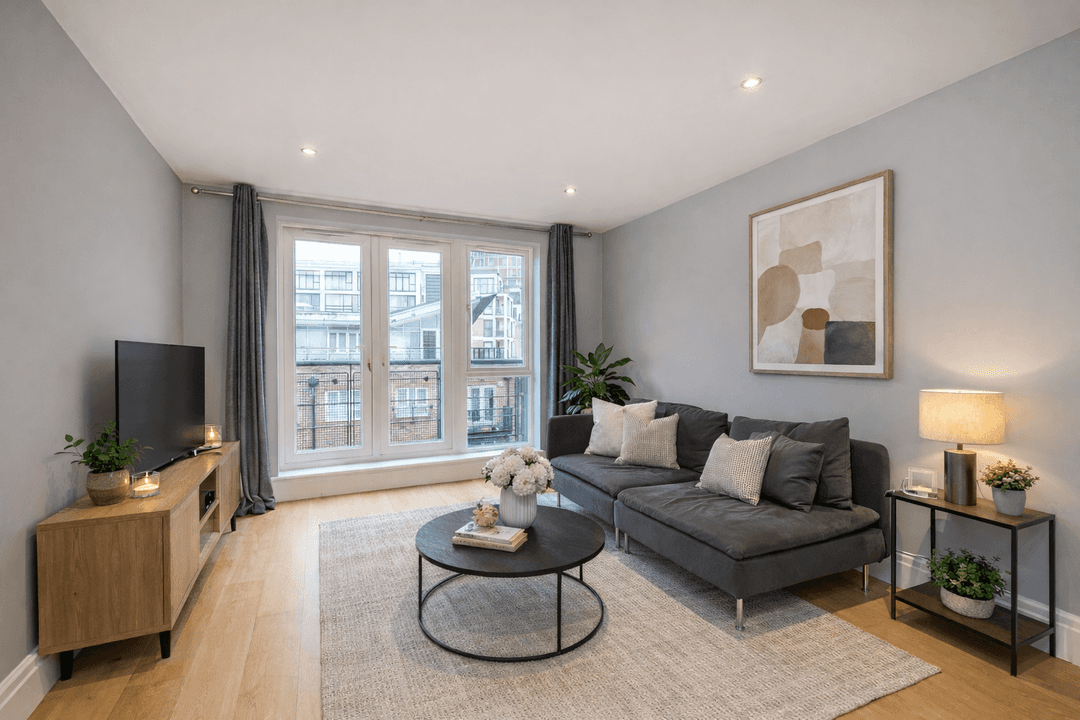 STUNNING TWO-BEDROOM APARTMENT WITH SUNNY BALCONY IN KINGSTON UPON THAMES