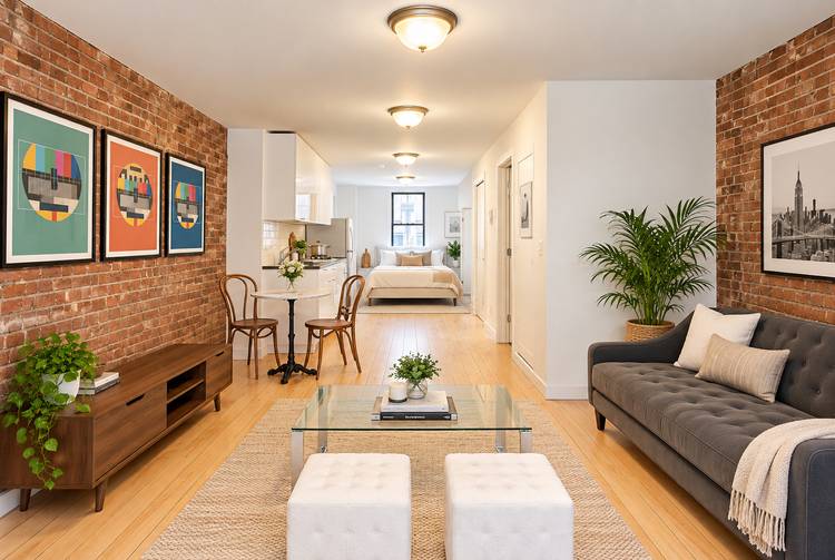 Stunning Loft-Like Harlem Garden Apartment
