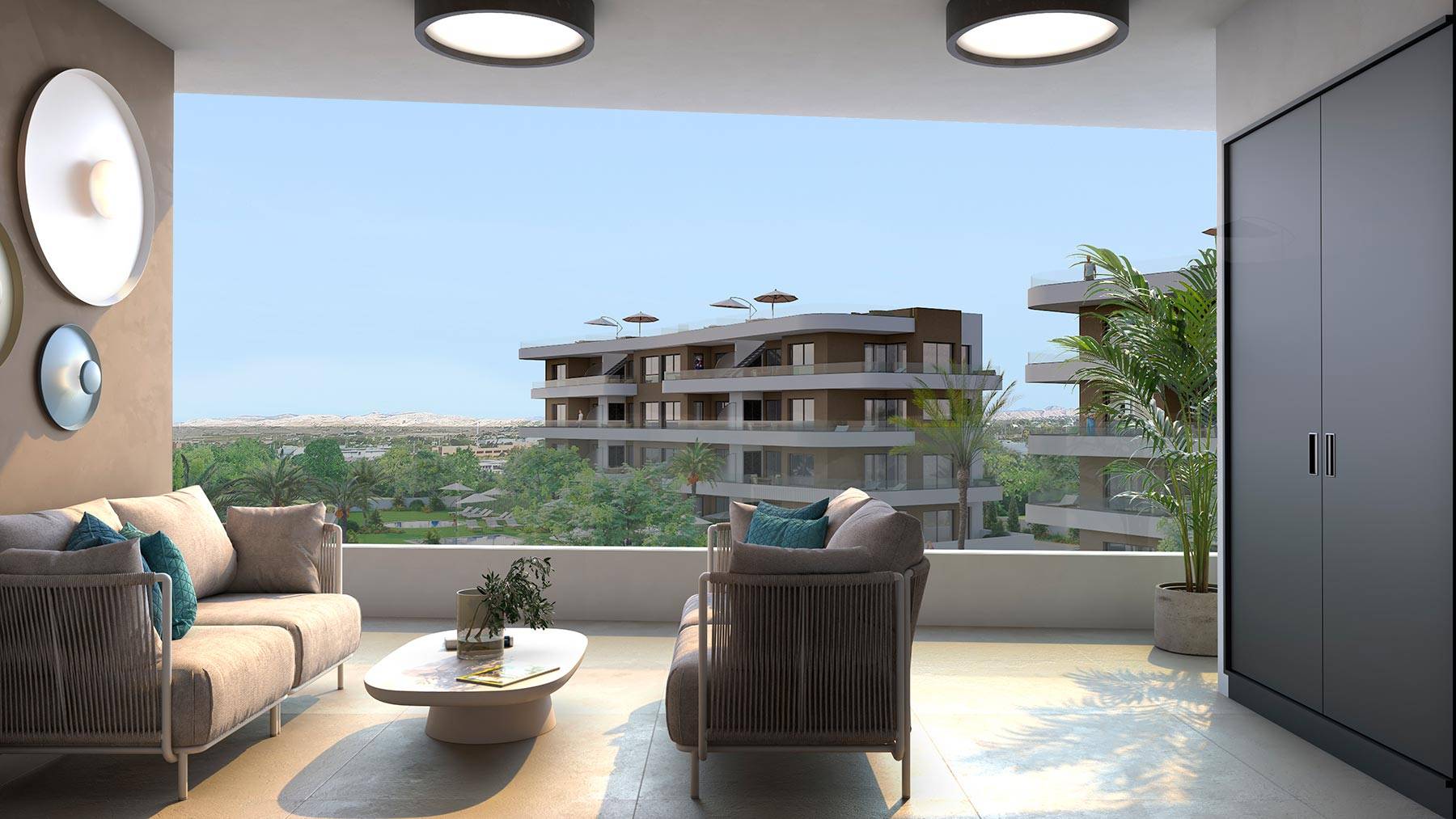 La Ciñeulica (Punta Prima) 3 bed 2 bath bungalows ground- and topfloor
