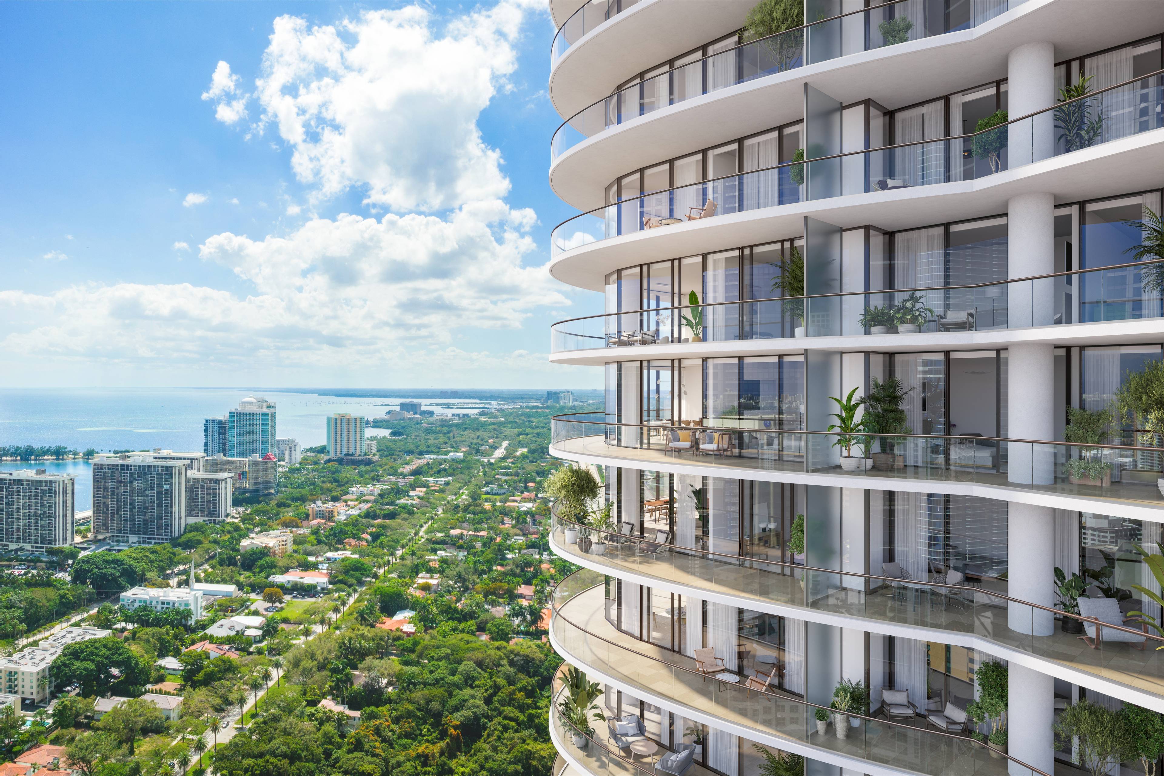 MIAMI BRICKELL | EINER DER HÖCHSTEN TÜRME | 1 BED + DEN 1.5 BATH | 1194 SF