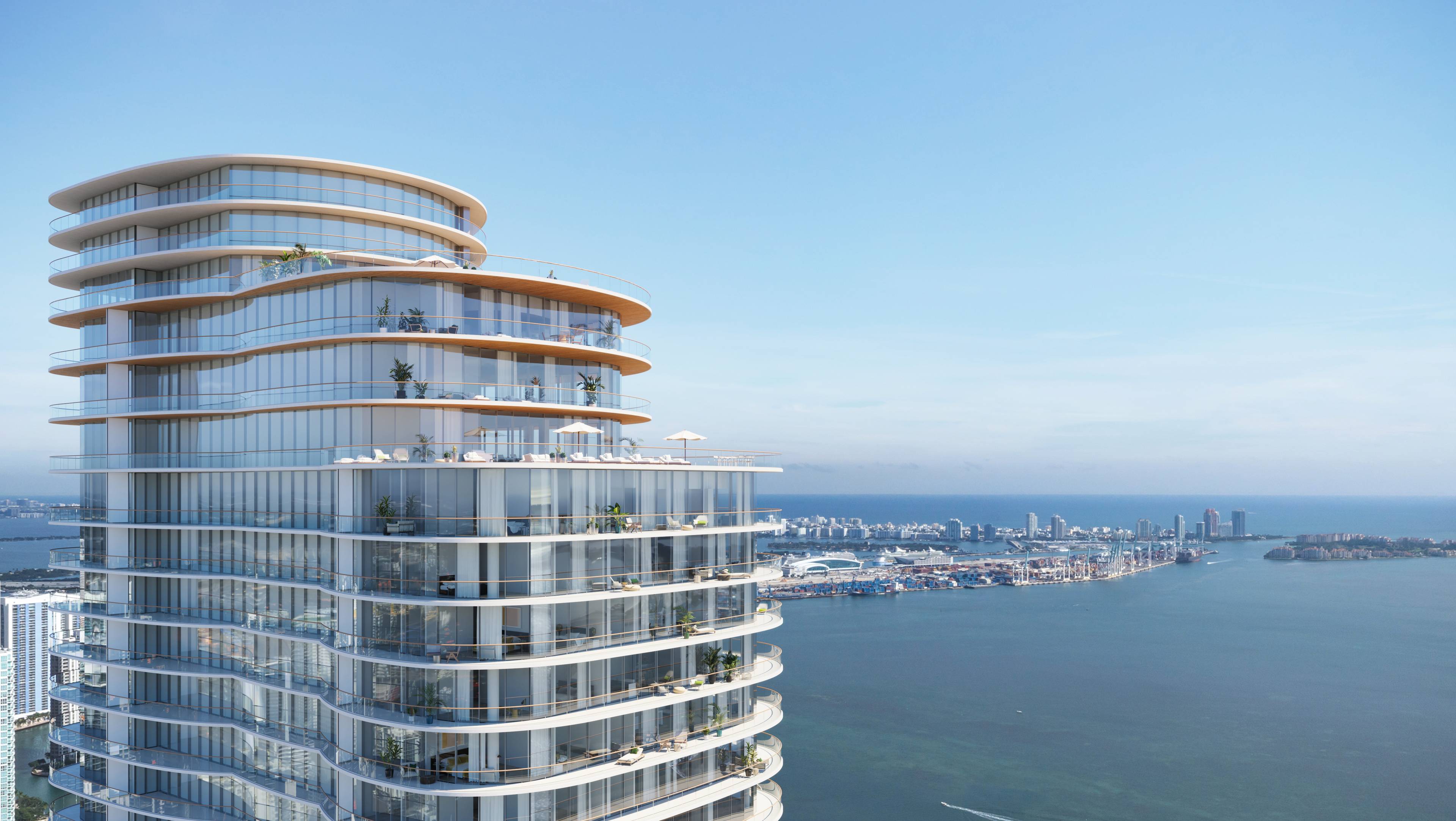 MIAMI BRICKELL | BRAND NEW HIGH-RISER | WATER VIEWS, PARKING | 2 BED + DEN, 3 BATH |