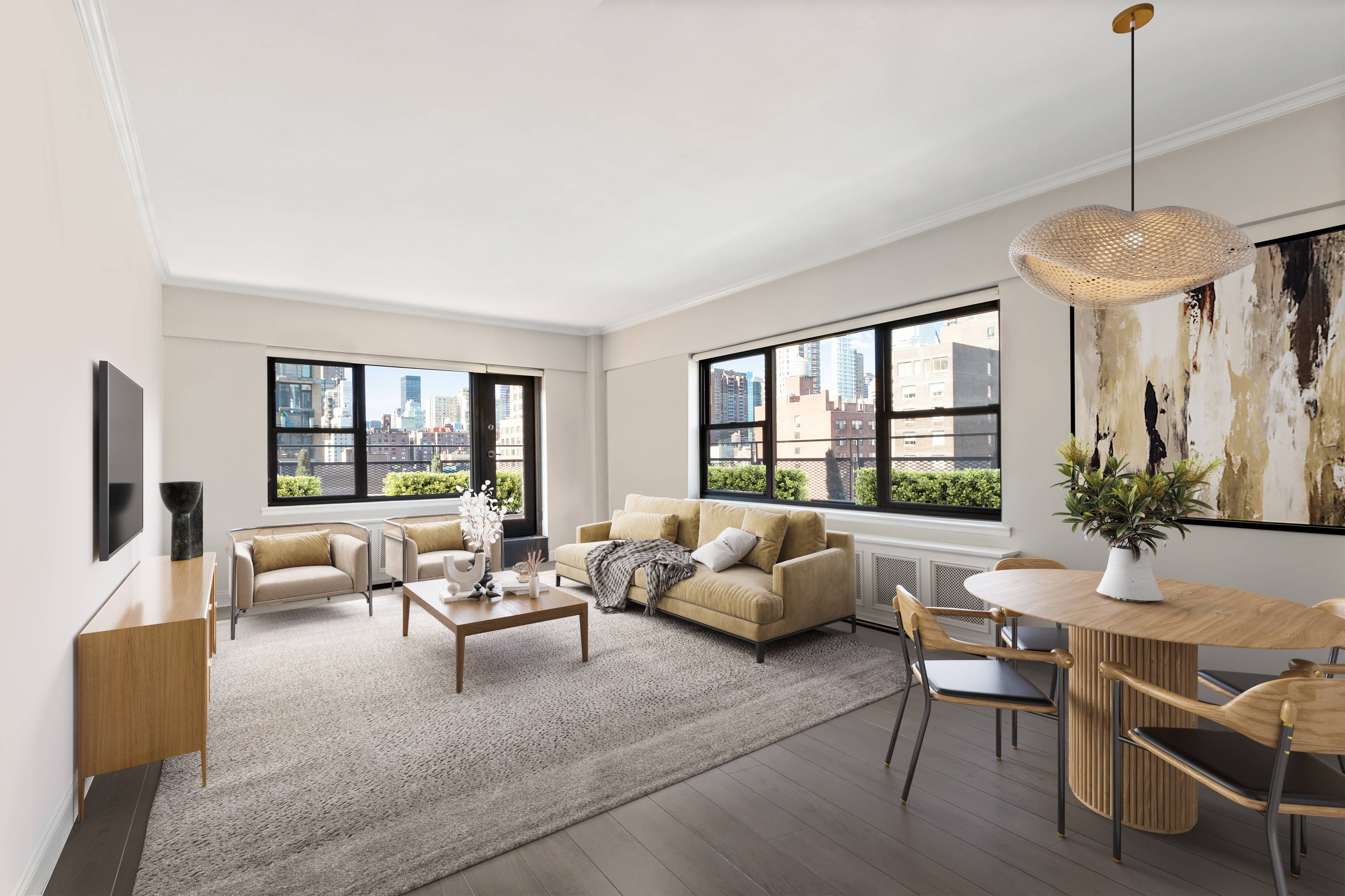 Stunning UES Penthouse with Wrap-Around Terrace