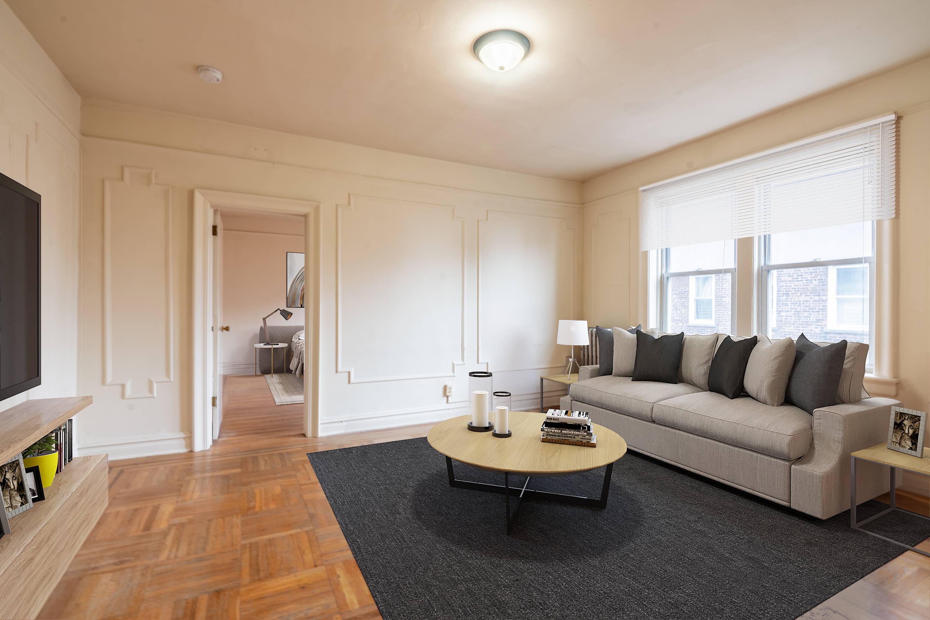 Spacious Open Apartment located in Cliffside Park, NJ!  Newly Renovated Kitchen! Laundry on Site! No Broker Fee!
