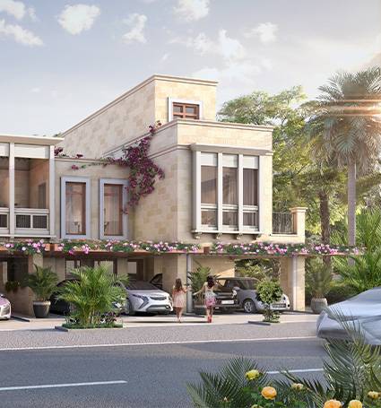 LIVE GRAND: 4-BEDROOM LUXURY RETREAT WITH SPACIOUS GARDEN & TERRACE AT DAMAC LAGOONS