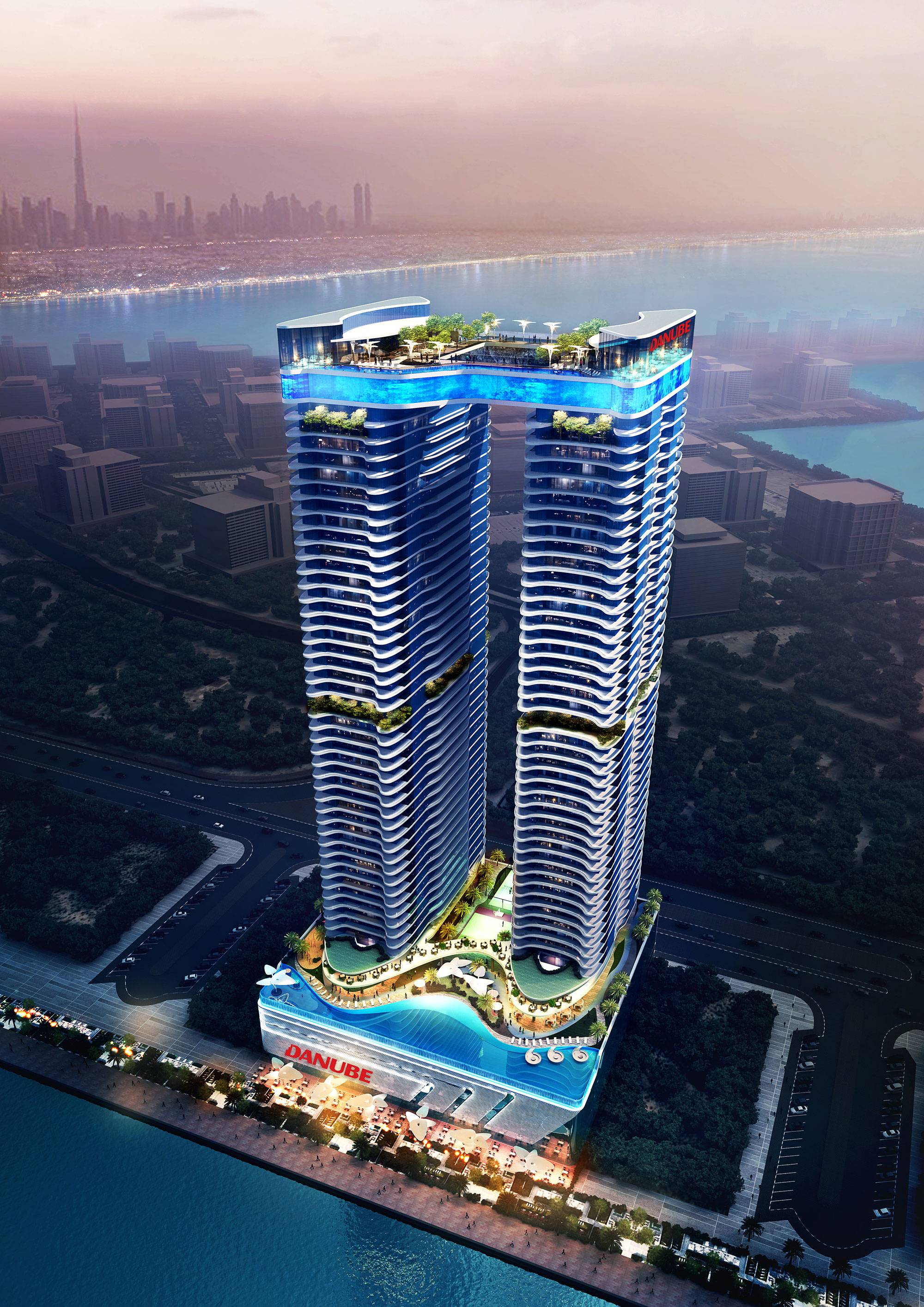 PRESIDENTIAL GRANDEUR: INDULGE IN ELEGANCE WITH A 1BR SANCTUARY IN OCEANZ, DUBAI