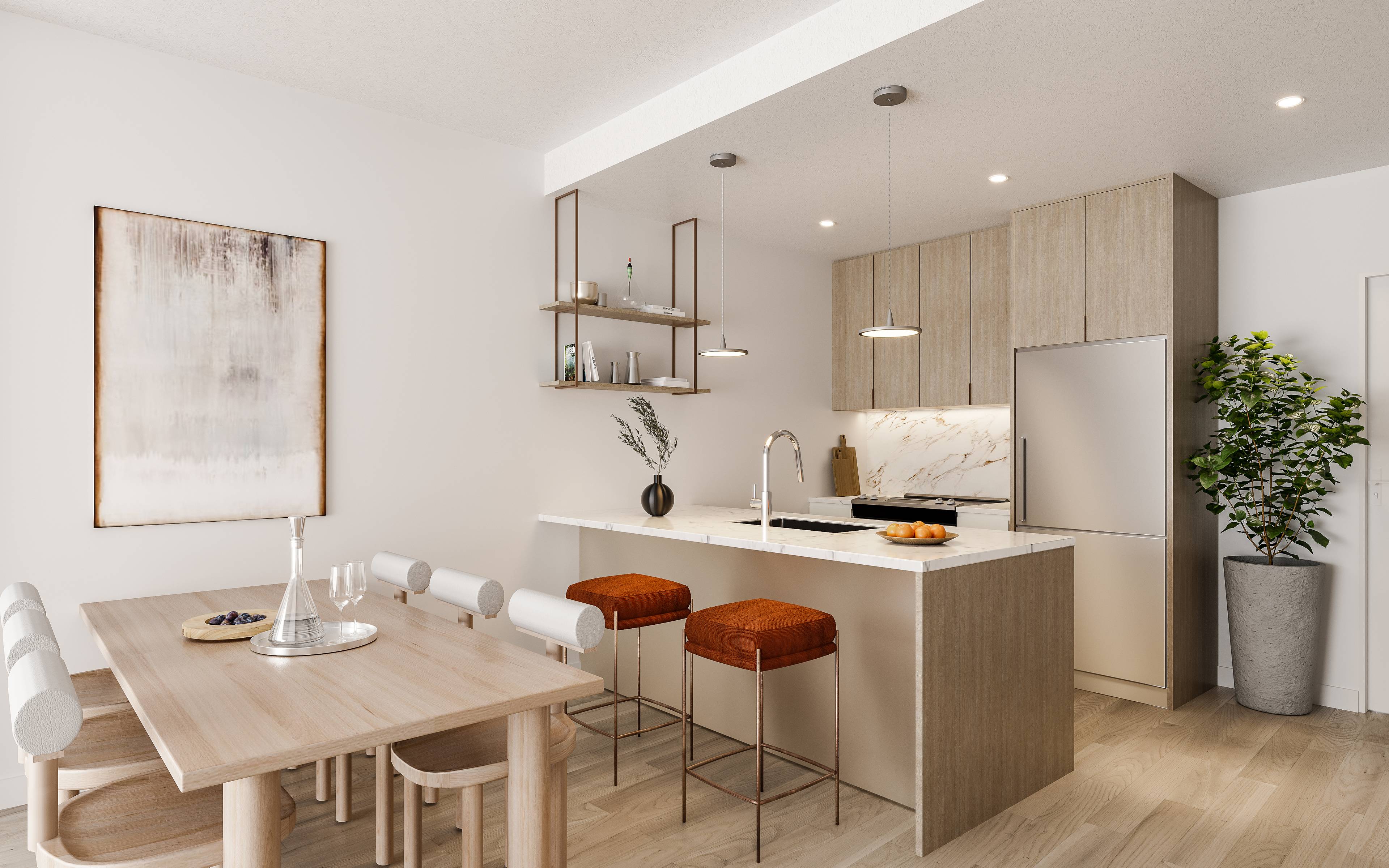 BRAND NEW, LUXURY CORNER 2 BED 2 BATH WITH LOGGIA AT SIGNUM- 375 DEAN ST, BOERUM HILL, BROOKLYN