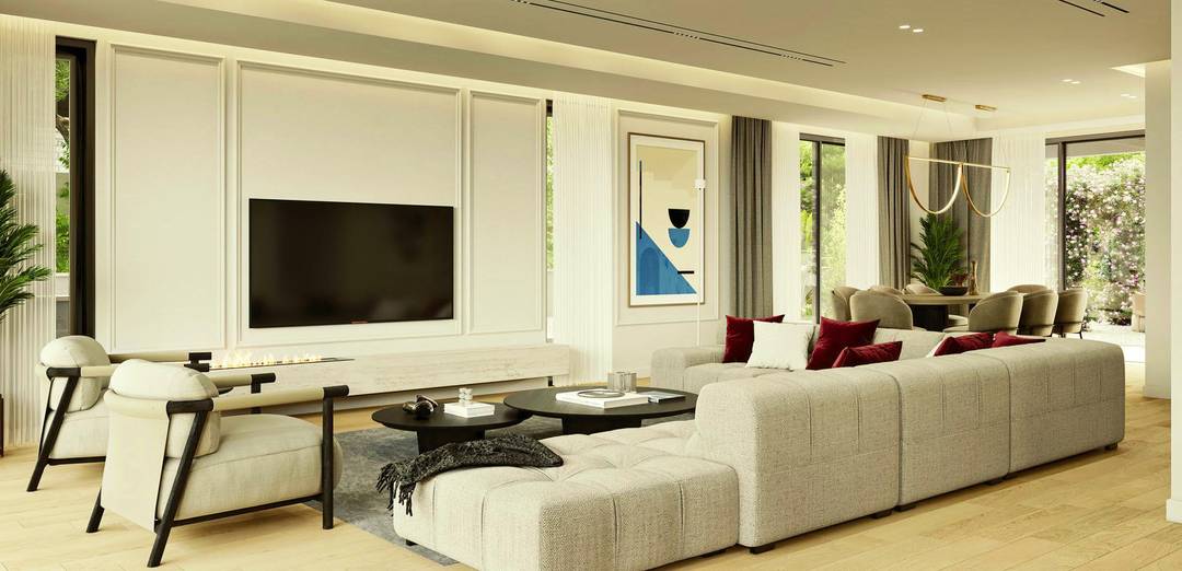 DEL SOL MAISONETTE:   Luxurious 2-level Maisonette (Ground floor & 1st) in Varkiza