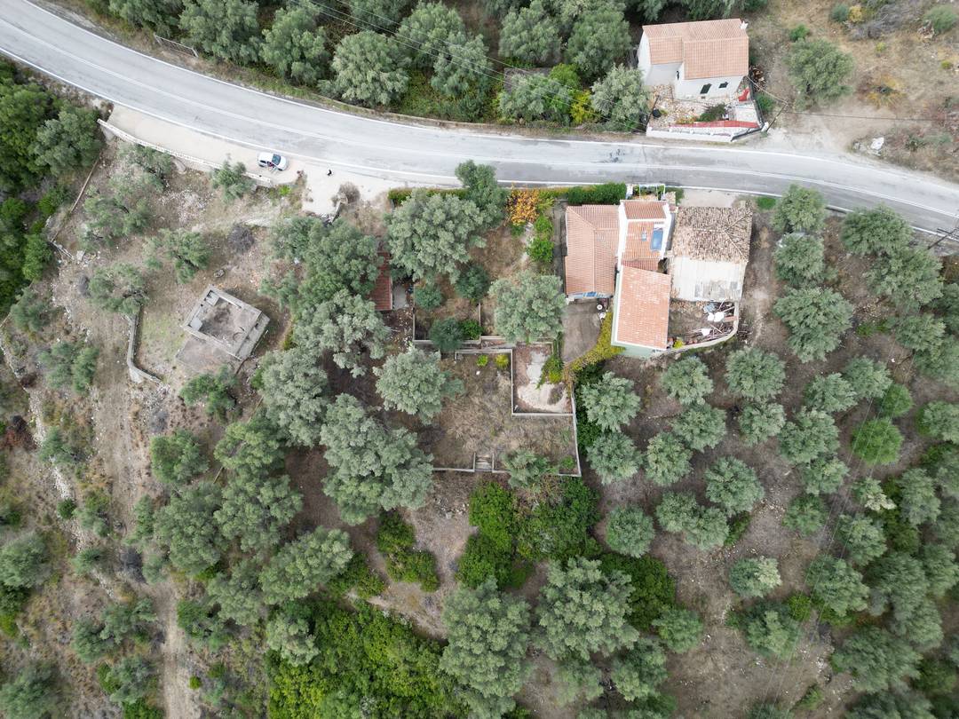 LEYKADA ISLAND GREECE Buildable Land Plot (13,129.84 m²) with Existing 90 m² House | Sea & Mountain Views | Lefkada