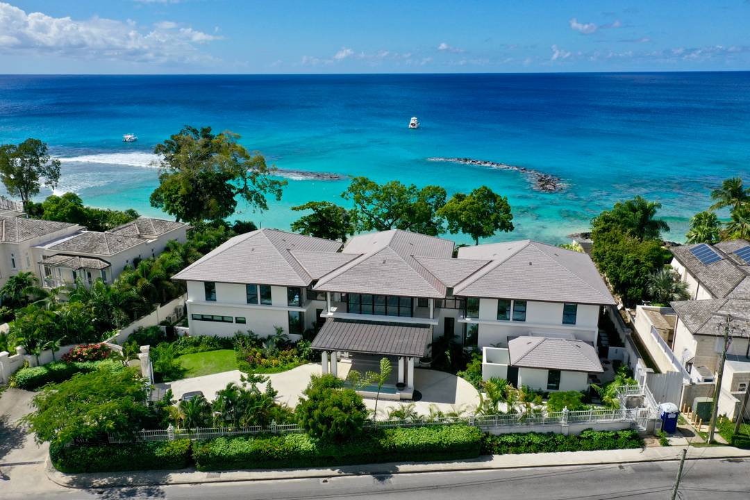 Ultra-Luxury 6-Bedroom Beachfront Estate on Barbados' Platinum West Coast