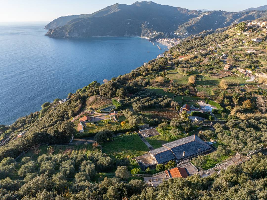 Two independant villas with stunning views over the Ligurian Sea