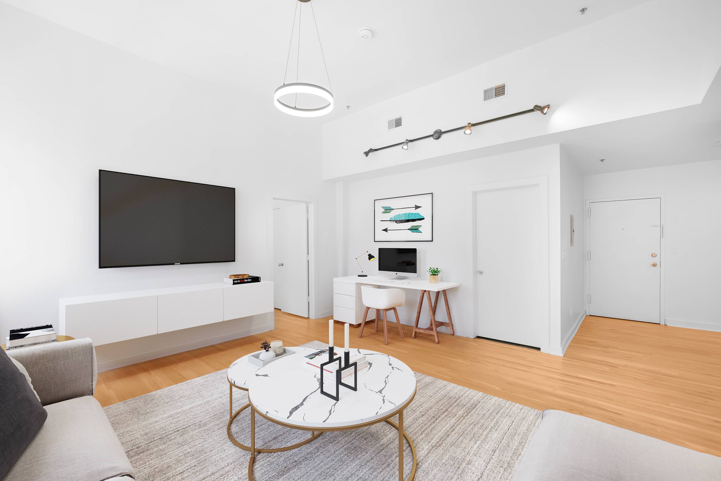 Newly Renovated 2 Bedroom Apartment at 716 Madison- Laundry in Unit- Parking on Site!