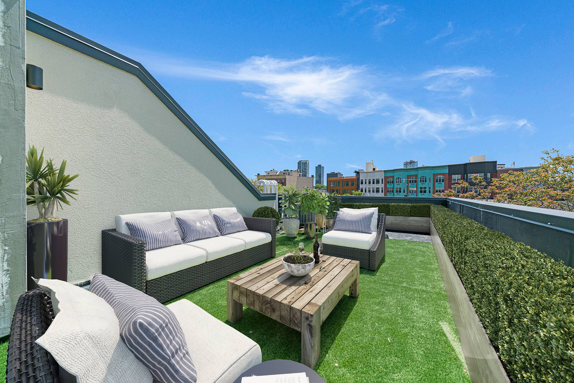New Construction in Downtown Jersey City with a Private Roof Deck