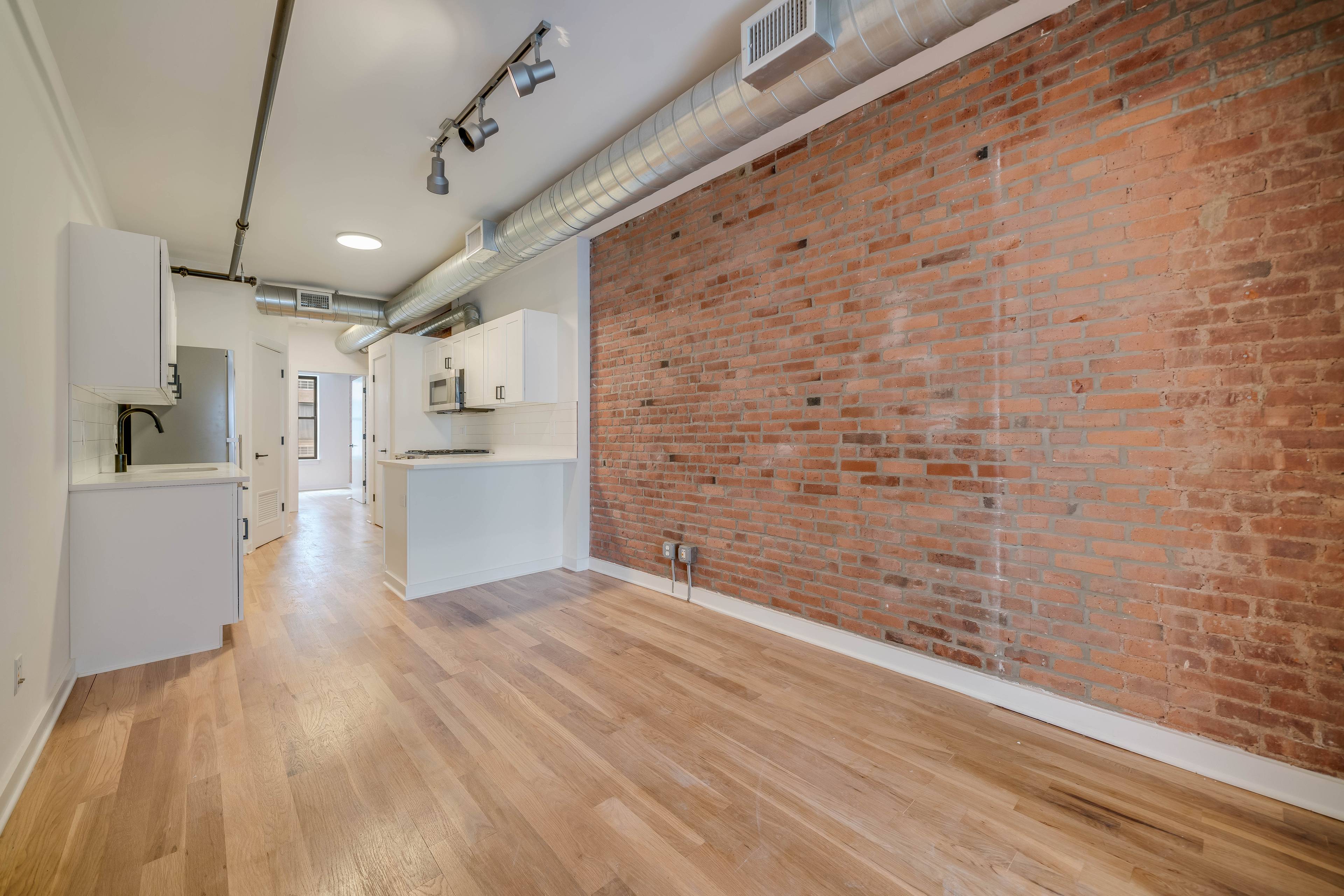 Renovated 2 Bedroom 1 Bathroom in Downtown Hoboken NJ!  Central AC & Heating!  Washer/Dryer Combo Machine In Unit.