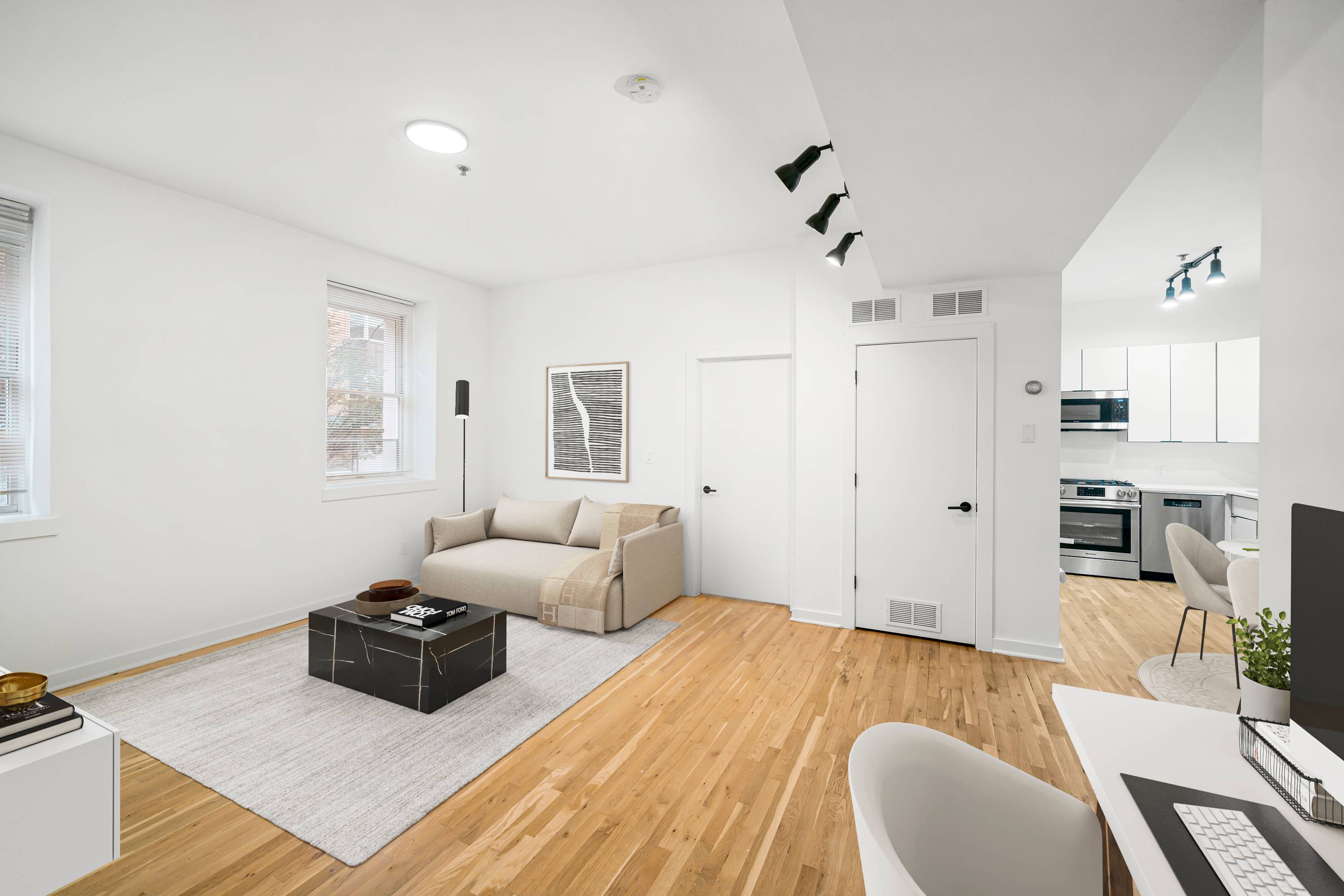 Now Available Open 2 Bedroom located at 716 Madison Street!  W/D Combo Unit, Central AC & Heat.