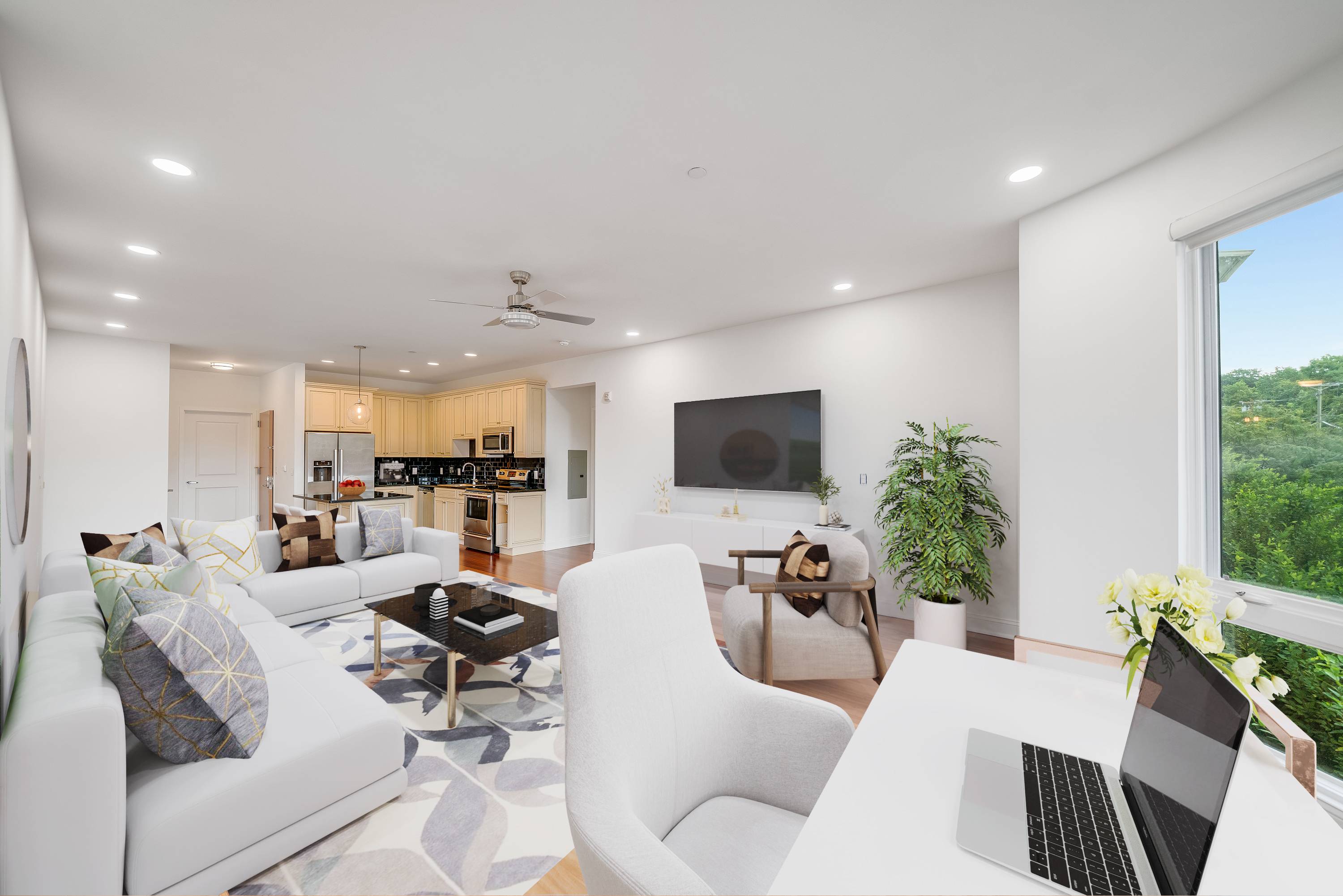 Open 1 Bedroom 1.5 Bathroom 1073 Sqft Apartment located at the Infinity Edgewater!