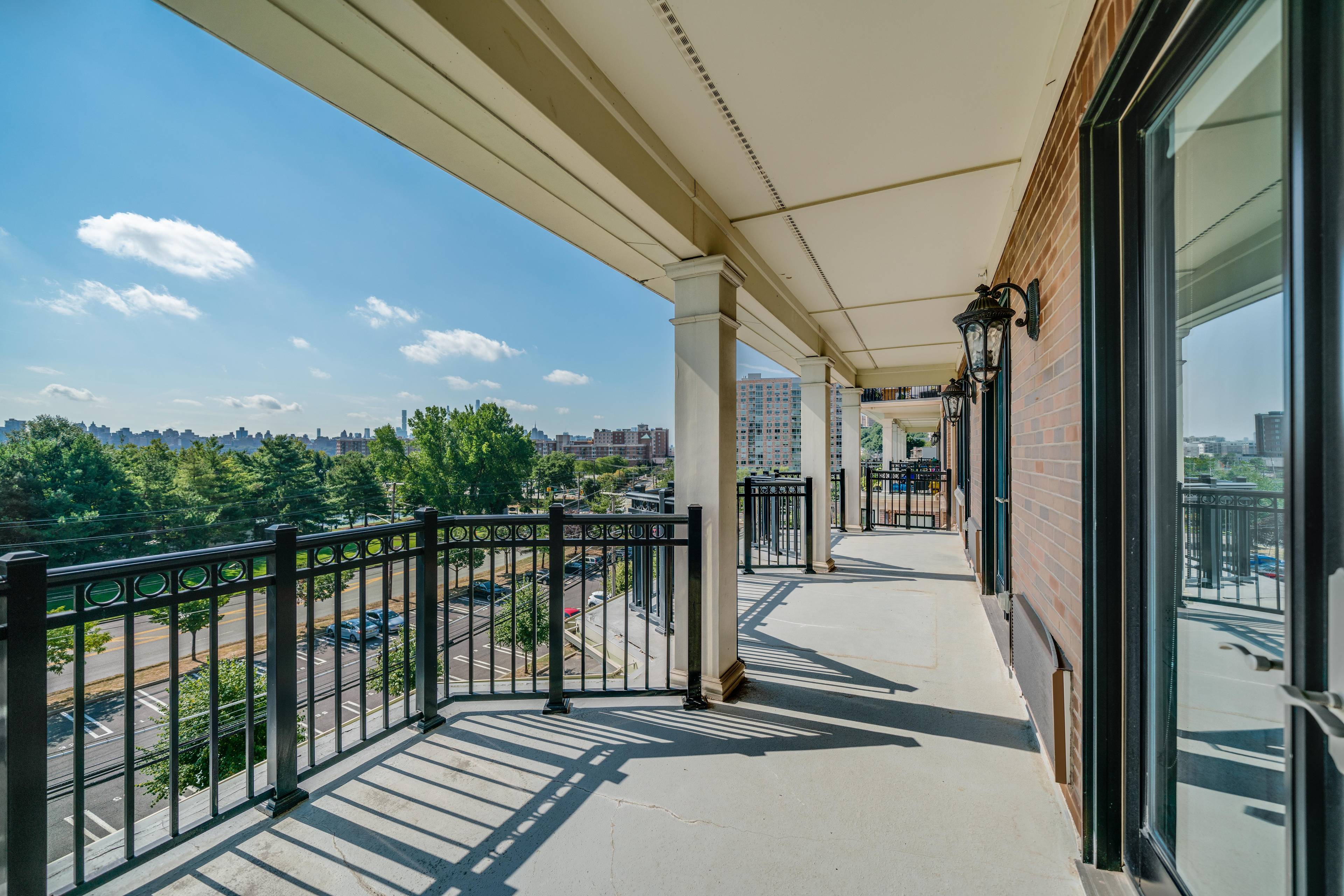 Residence #508 is an oversized 2 bedroom / 2 full bathroom rental at The Infinity with One of the Largest Outdoor Spaces in the Building! Laundry In Unit! No Broker Fee!