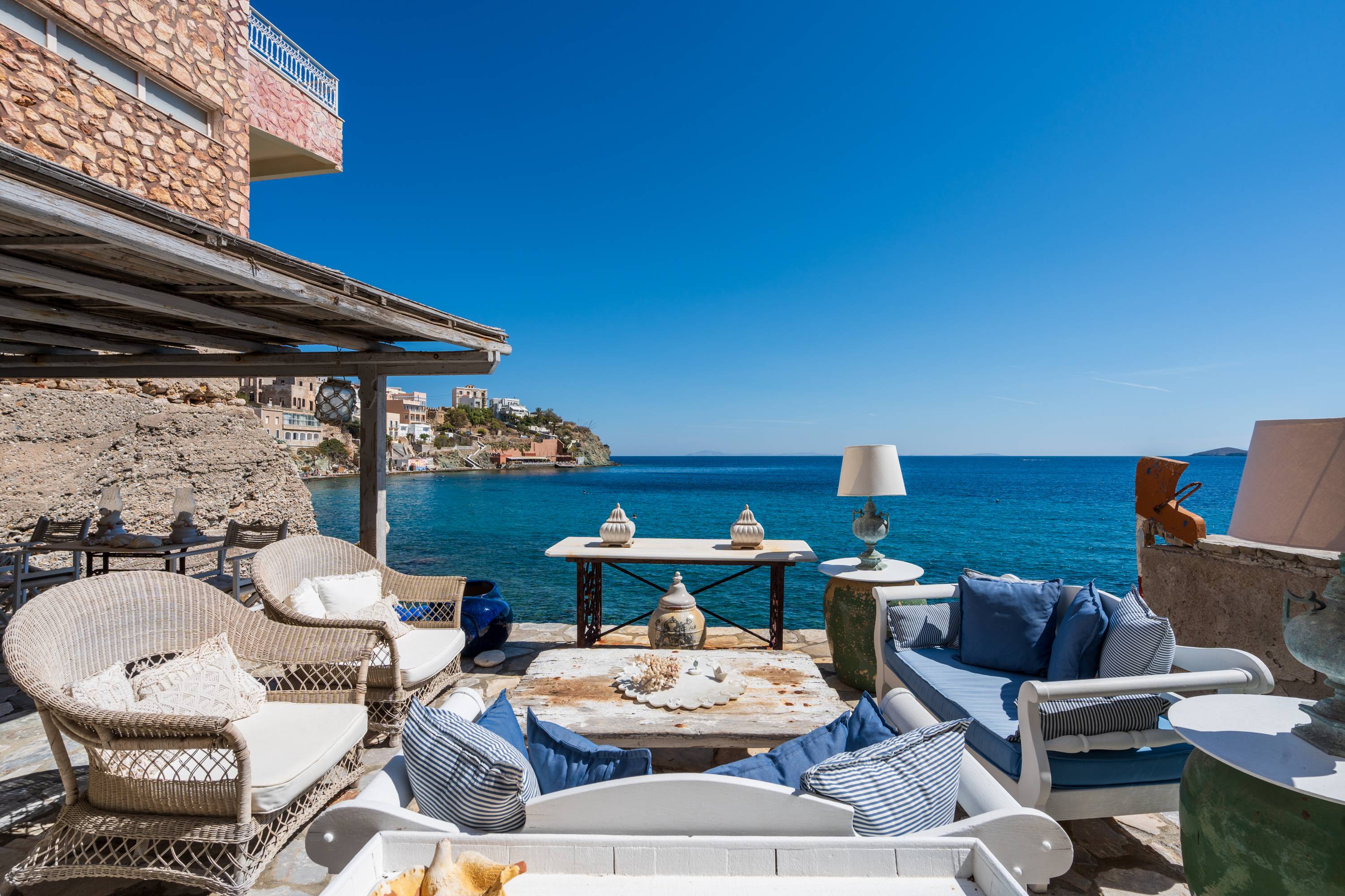 Majestic Seafront Neoclassical Residence in Ermoupolis