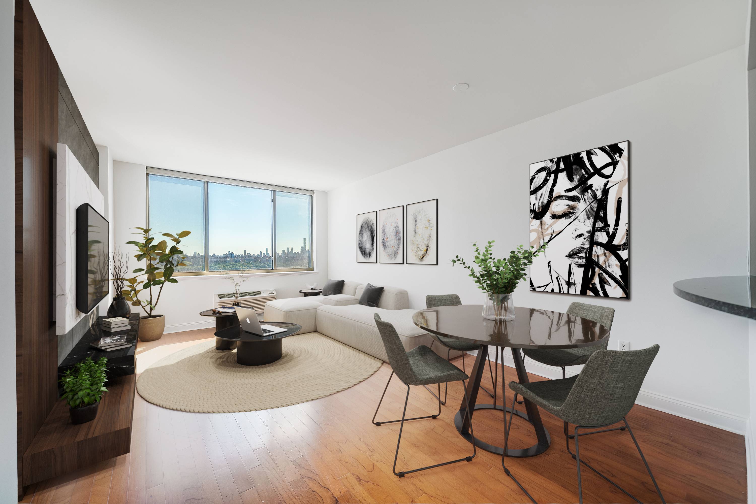 Open 2 Bedroom 2 Bath Apartment at the Riello!